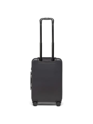 Herschel Heritage Hardshell - 4-Rollen Kabinentrolley 55 cm (black) in schwarz