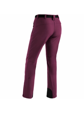 Maier Sports Softshellhose Tech Pants in Pflaume