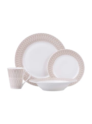 Maxwell & Williams 16er Set Dinner-Set Zenith in beige