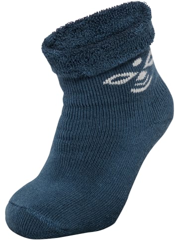 Hummel Ankle Socken Snubbie S Kinder in DARK DENIM
