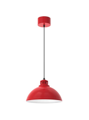 Licht-Erlebnisse Pendelleuchte (B)30 x (L)30 x (T)115 cm in Rot