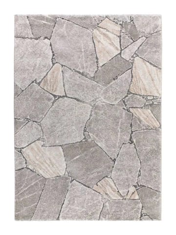 Atticgo Hochflor-Teppich KIVET in grau