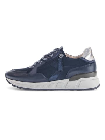 Gabor Comfort Sportlicher Schnürschuh in blau