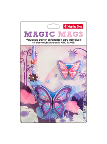 Step by Step Ranzen-Zubehör-Set MAGIC MAGS in Butterfly Maja