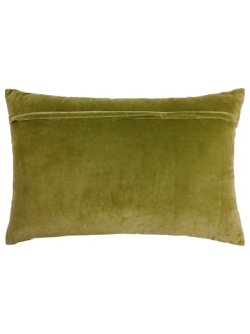 Butlers Kissen CHECKER VELVET in Beige