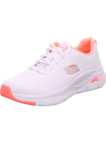 Skechers Lowtop-Sneaker ARCH FIT - INFINITY COOL in white/pink