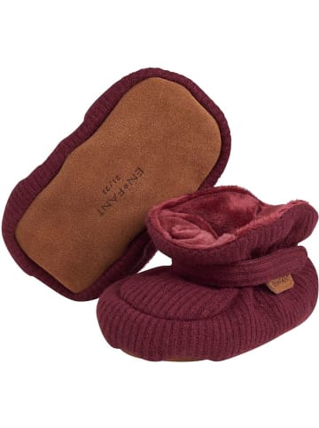 En Fant Kinder Slipper "Baby Slippers" in Rot