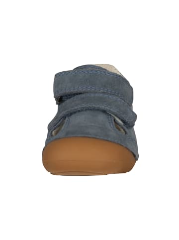 Trollkids Leder-Lauflernschuhe Oppland in mystic blue