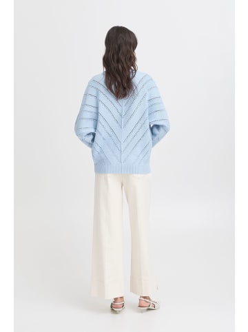 b. young Strickpullover BYNAJO Loose fit in Cashmere Blue