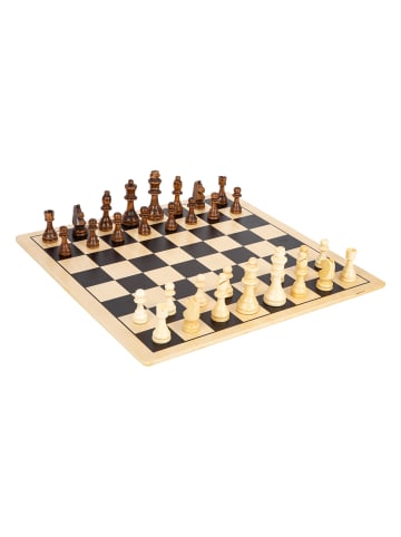 small foot Spiel Schach und Dame XL 11784 in Mehrfarbig