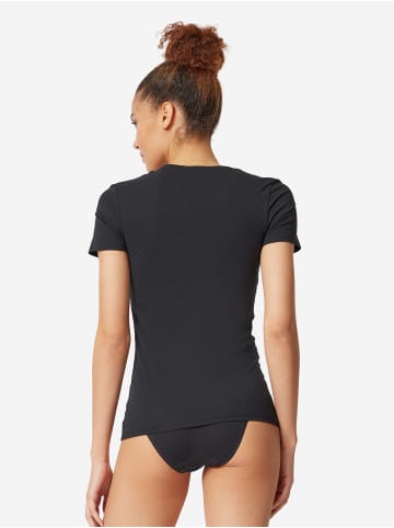 Skiny T-Shirt Cotton Essentials in Black