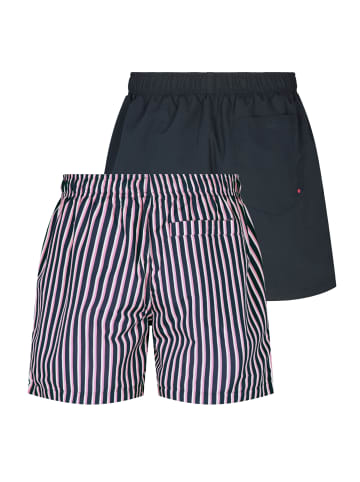 VINSON Badeshorts VMRucer in Prism Pink-Dark Sapphire