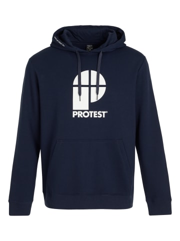 Protest " CLASSIC LOGO HOODY in Ground Blue