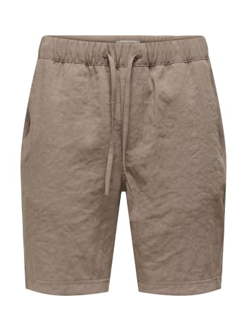 Only&Sons Shorts 'Trake' in braun