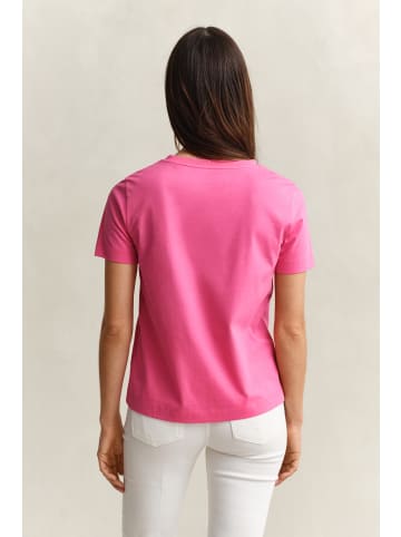 Gant T-Shirt in pink - 0010