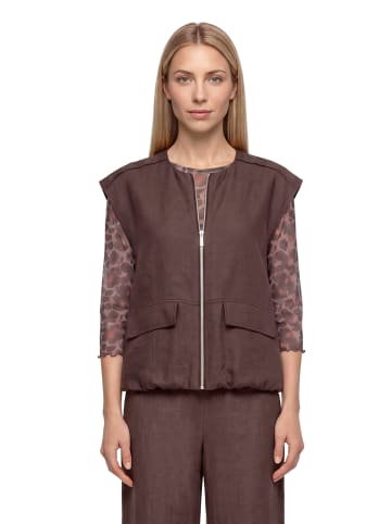 Betty Barclay Blouson ohne Arm in Muskat