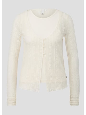 QS T-Shirt in 0300_creme