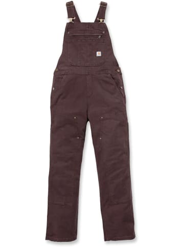 CARHARTT  Latzhose "Crawford Bib 102438" in Braun