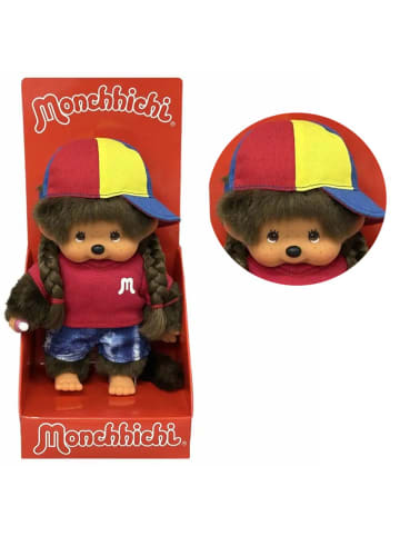 Monchhichi Mädchen im City Girl Outfit | 20 cm | Monchhichi Puppe | Fashion
