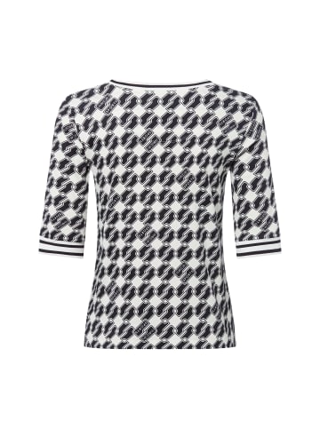 MARC CAIN SPORTS  Langarmshirt in ecru marine