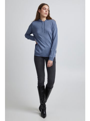 PULZ Jeans Kapuzenpullover in blau