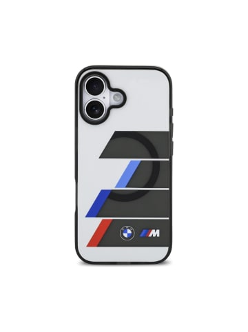 COFI 1453 BMW M Tricolor Handyhülle mit IML Oberfläche und Metalltasten in Grau