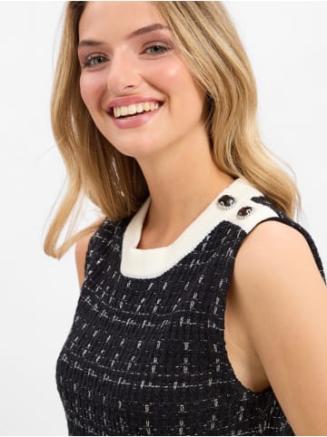 Liu Jo Kleid in schwarz silber - 0001