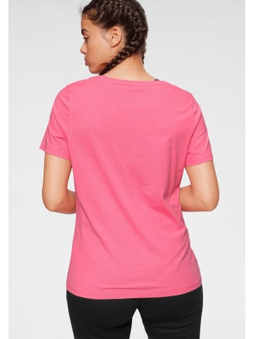 H.I.S. T-Shirt in schwarz, pink, rauchblau