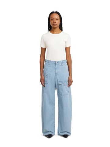 G-Star Raw Belted Cargo Loose Jeans faded breeze