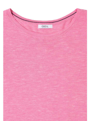 Cecil Strukturpullover in Rosa