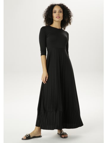 Aniston CASUAL Maxikleid in schwarz