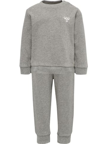 Hummel Kinder Trainingsanzug in Grau