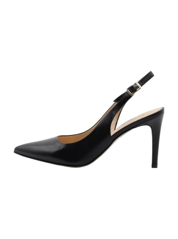 faina Slingback-Pumps Aus Leder in Schwarz