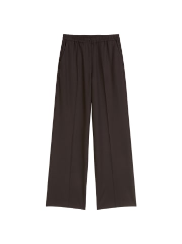 Marc O'Polo Hose relaxed in dark coffee