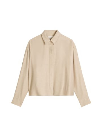 Marc O'Polo Bluse regular in Light Stone Melange