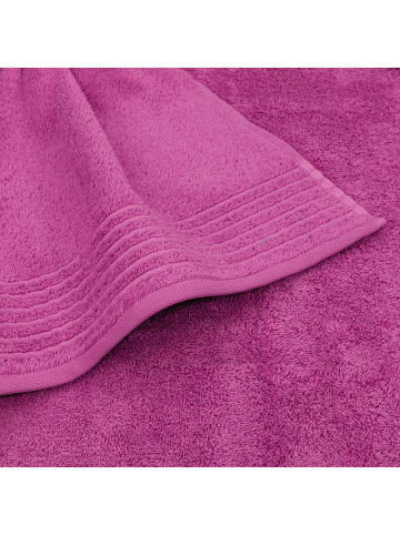 Möve Waschhandschuh New Classic in raspberry