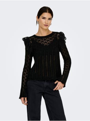 ONLY Strickpullover in Black