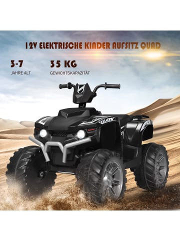 COSTWAY 12V Elektro Quad ab 3 Jahren in Schwarz