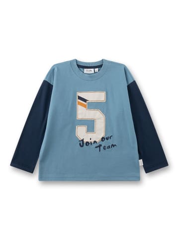 Sanetta Langarmshirt in Blau