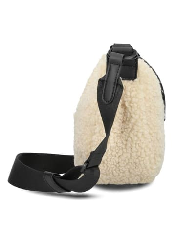 Zwei Teddy Umhängetasche 30 cm in creme