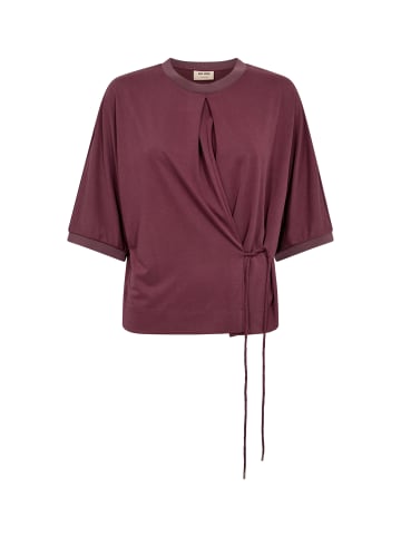 Mos Mosh T-Shirt MMJuana in aubergine