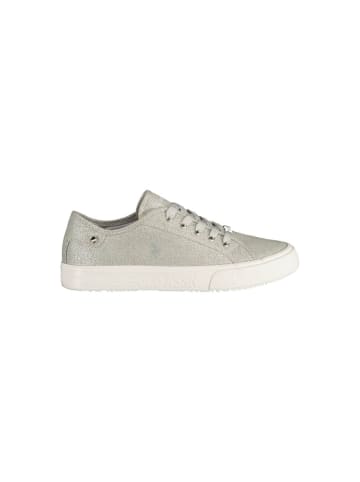 U.S. Polo Assn. Grau Silber Polyester Damen Sneaker