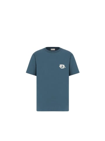 Dior Charm T-Shirt Blau