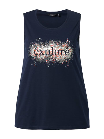 Ulla Popken Strick-Top in marine