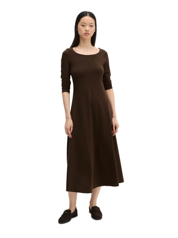 Marc O'Polo Jerseykleid flared in Burnt Coffee