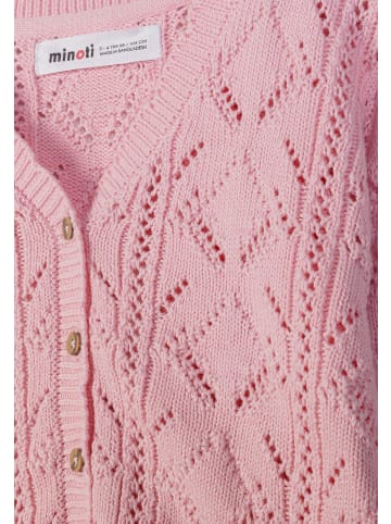 Minoti Cardigan 30KNIT101 in hellpink