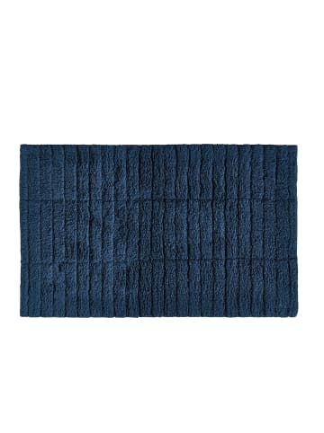 Zone Denmark Badematte Tiles in Dark Blue