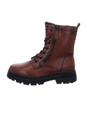 Tom Tailor Schnürboots in Braun