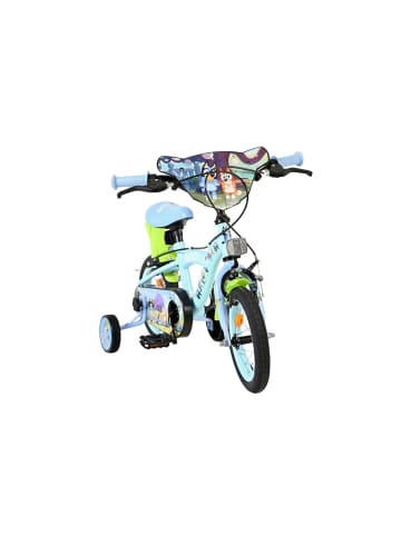 Volare Kinderfahrrad Bluey  12 Zoll ohne Rücktrittbremse in hellblau