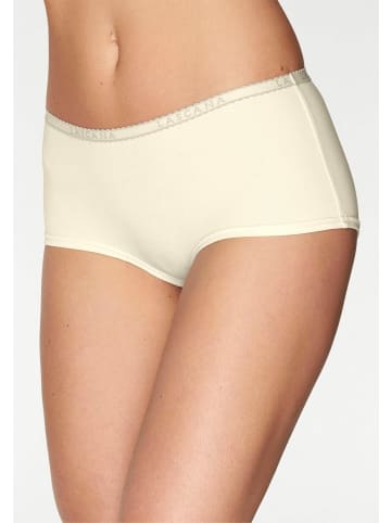 LASCANA Panty in grau-meliert / creme